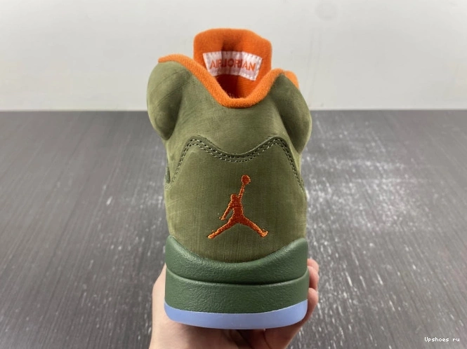 Olive 314259-381 Retro Jordan 5 1114